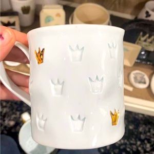 Stepanka crown mug one of a kind HTF rare ceramic